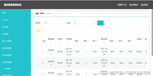 重构酒店管理 Spring Boot与Vue驱动的智能客房系统设计与实现